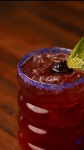 Vodka + blackberries + citrus + a kick of Redbull